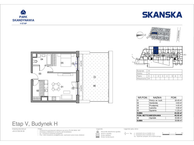 Mieszkanie w inwestycji Park Skandynawia V, symbol HA0004 » nportal.pl