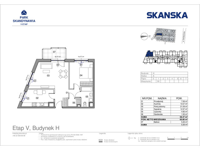 Mieszkanie w inwestycji Park Skandynawia V, symbol HA0108 » nportal.pl