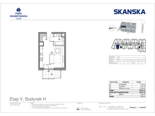 Mieszkanie w inwestycji Park Skandynawia V, symbol HA0424 » nportal.pl