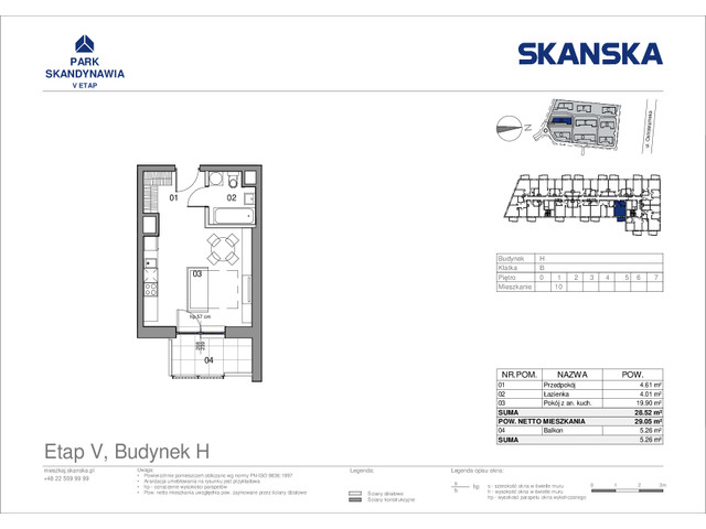 Mieszkanie w inwestycji Park Skandynawia V, symbol HB0110 » nportal.pl