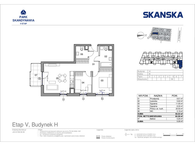 Mieszkanie w inwestycji Park Skandynawia V, symbol HB0558 » nportal.pl