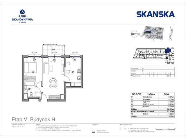 Mieszkanie w inwestycji Park Skandynawia V, symbol HB0665 » nportal.pl