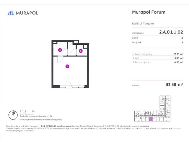 Komercyjne w inwestycji Murapol Forum, symbol 2.A.0.LU.02 » nportal.pl