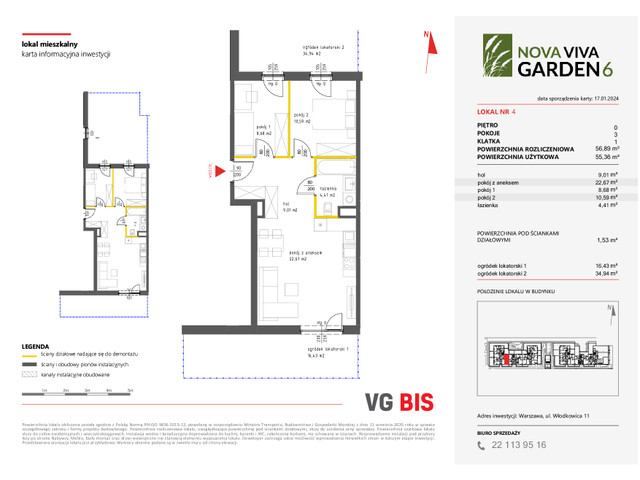 Mieszkanie w inwestycji NOVA VIVA GARDEN, symbol 6_A_4 » nportal.pl