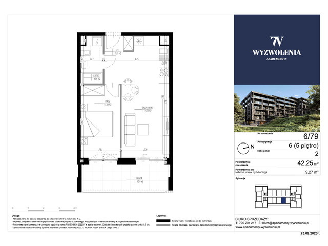 Mieszkanie w inwestycji Apartamenty Wyzwolenia, symbol 79 » nportal.pl