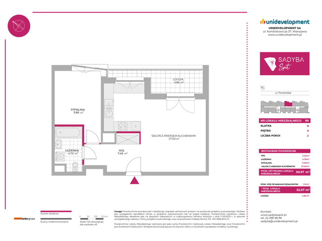 Mieszkanie w inwestycji Sadyba Spot, symbol 99 » nportal.pl