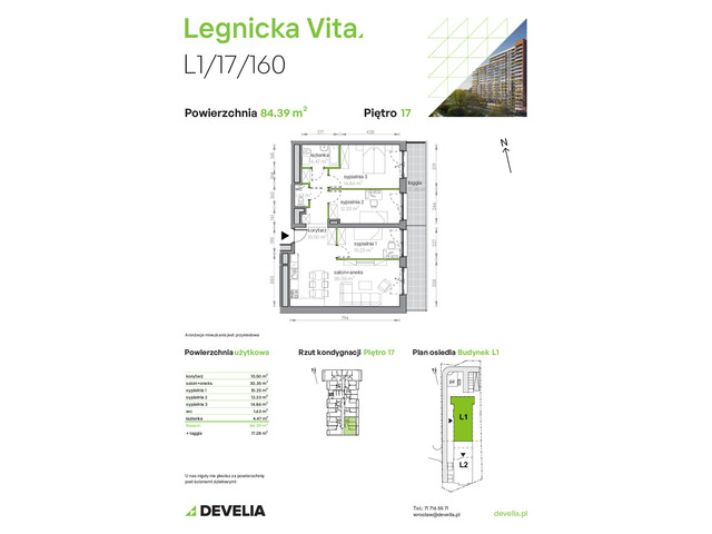 Mieszkanie w inwestycji Legnicka Vita, symbol L1/17/160 » nportal.pl