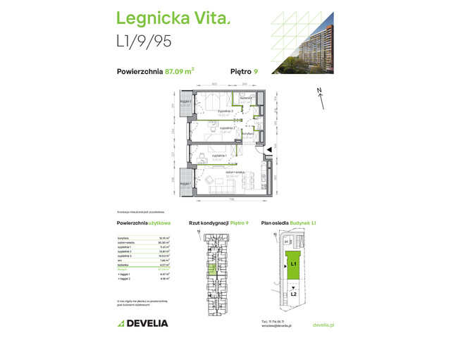 Mieszkanie w inwestycji Legnicka Vita, symbol L1/9/95 » nportal.pl