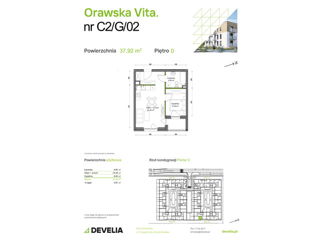 Mieszkanie w inwestycji Orawska Vita, symbol C2/G/02 » nportal.pl
