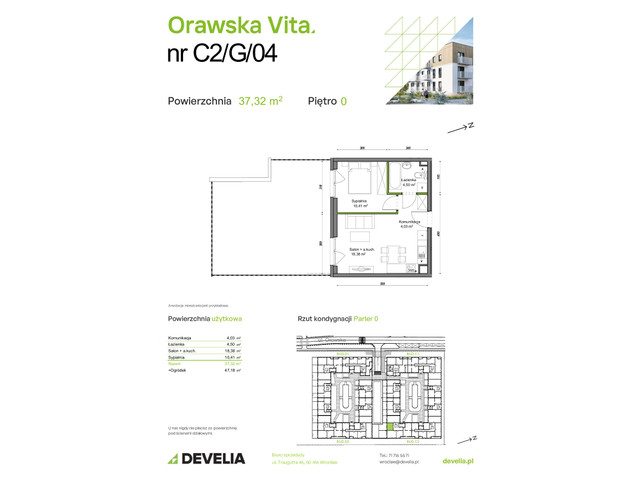 Mieszkanie w inwestycji Orawska Vita, symbol C2/G/04 » nportal.pl