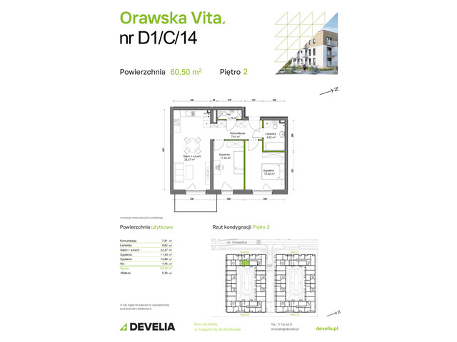 Mieszkanie w inwestycji Orawska Vita, symbol D1/C/14 » nportal.pl