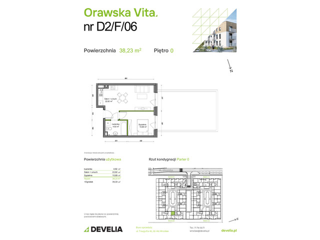 Mieszkanie w inwestycji Orawska Vita, symbol D2/F/06 » nportal.pl