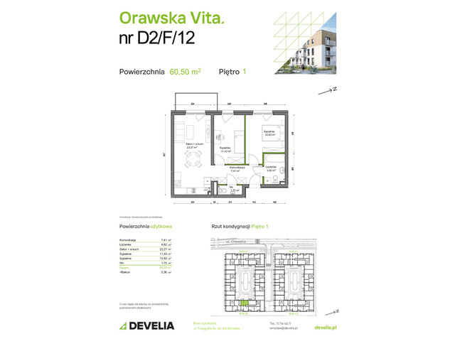 Mieszkanie w inwestycji Orawska Vita, symbol D2/F/12 » nportal.pl