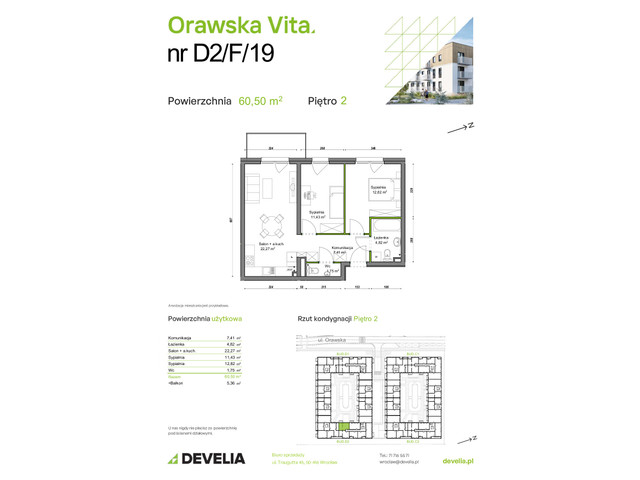 Mieszkanie w inwestycji Orawska Vita, symbol D2/F/19 » nportal.pl