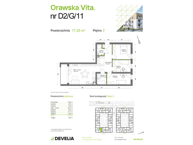 Mieszkanie w inwestycji Orawska Vita, symbol D2/G/11 » nportal.pl