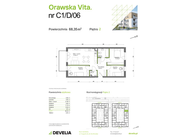 Mieszkanie w inwestycji Orawska Vita, symbol C1/D/06 » nportal.pl
