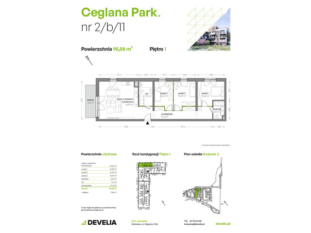 Mieszkanie w inwestycji Ceglana Park, symbol B2/B/11 » nportal.pl