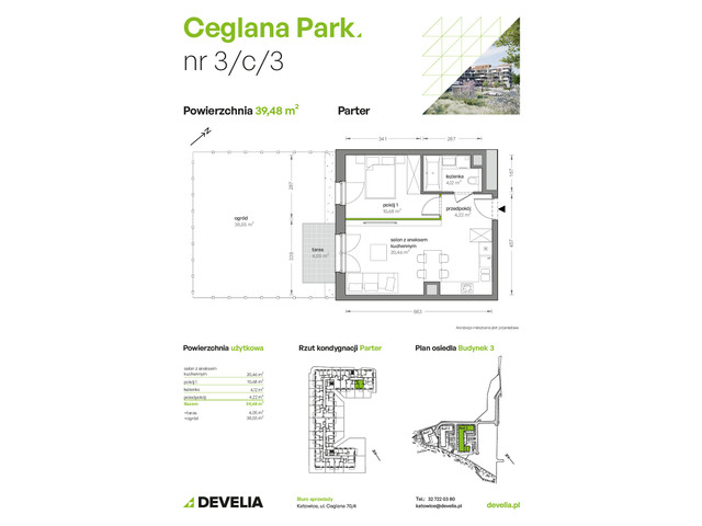 Mieszkanie w inwestycji Ceglana Park, symbol B3/C/03 » nportal.pl