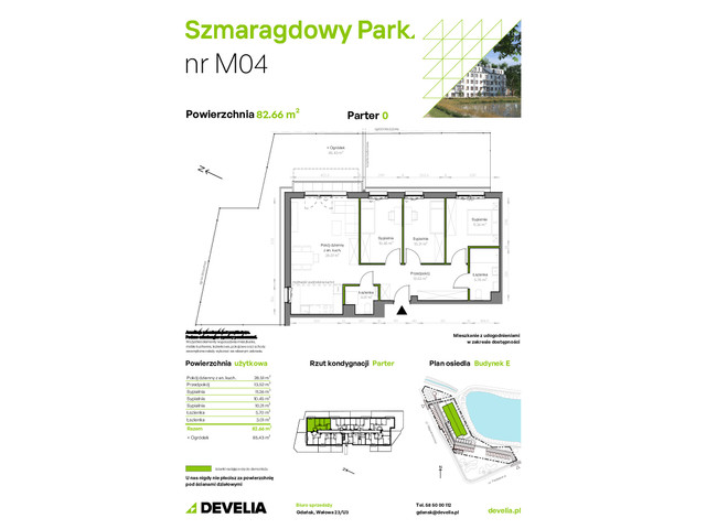 Mieszkanie w inwestycji Szmaragdowy Park, symbol E/004 » nportal.pl