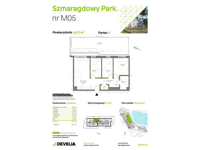 Mieszkanie w inwestycji Szmaragdowy Park, symbol E/005 » nportal.pl