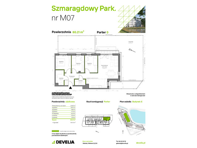 Mieszkanie w inwestycji Szmaragdowy Park, symbol E/007 » nportal.pl