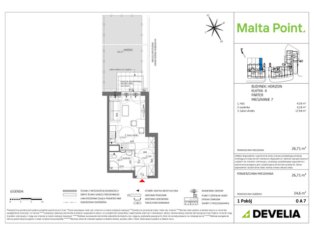 Mieszkanie w inwestycji Malta Point - Horizon i Zephir, symbol MP3-Horizon-LM-0A7 » nportal.pl