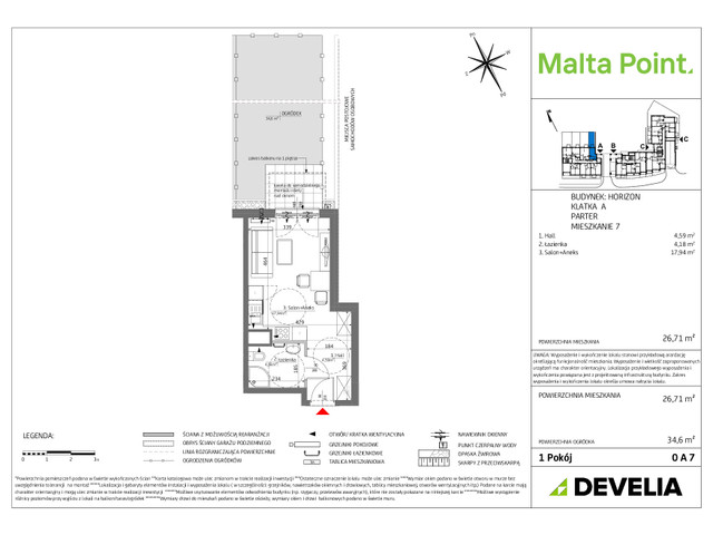 Mieszkanie w inwestycji Malta Point, symbol MP3-Horizon-LM-0A7 » nportal.pl