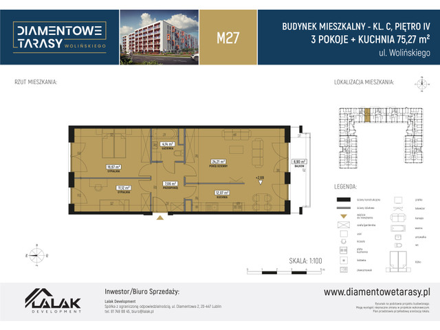 Mieszkanie w inwestycji Diamentowe Tarasy, symbol C_M27 » nportal.pl