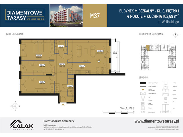 Mieszkanie w inwestycji Diamentowe Tarasy, symbol C_M37 » nportal.pl