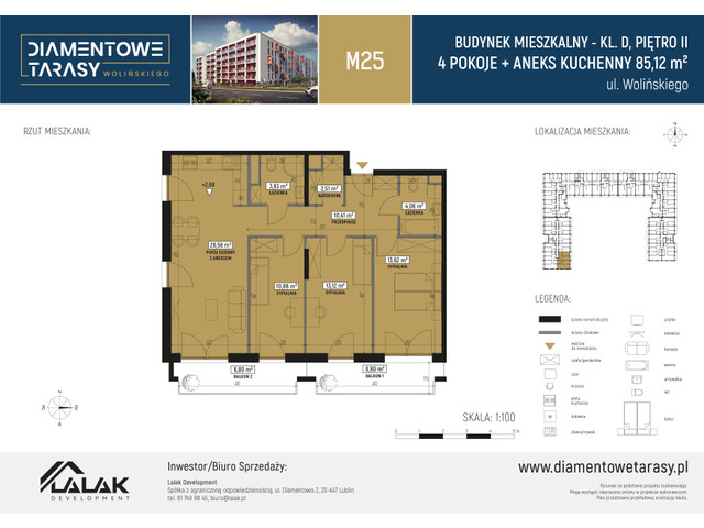 Mieszkanie w inwestycji Diamentowe Tarasy, symbol D_M25 » nportal.pl