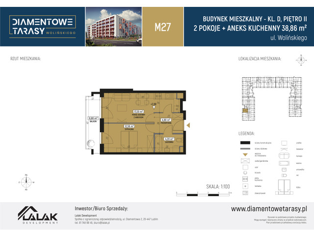 Mieszkanie w inwestycji Diamentowe Tarasy, symbol D_M27 » nportal.pl