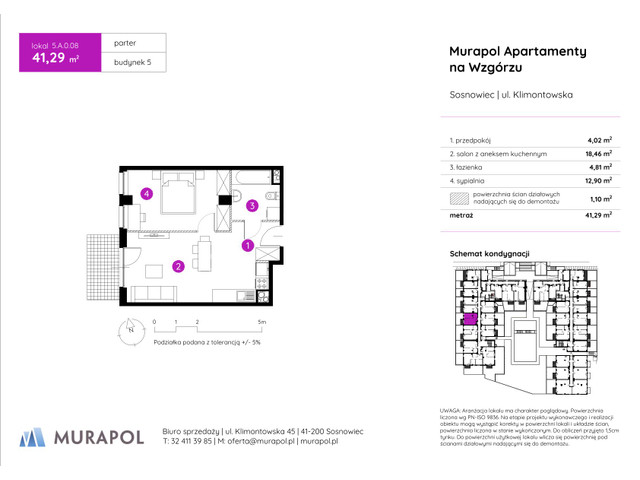 Mieszkanie w inwestycji Murapol Apartamenty Na Wzgórzu, symbol 5.A.0.08 » nportal.pl