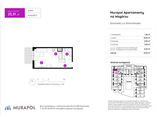 Mieszkanie w inwestycji Murapol Apartamenty Na Wzgórzu, symbol 5.A.0.12 » nportal.pl