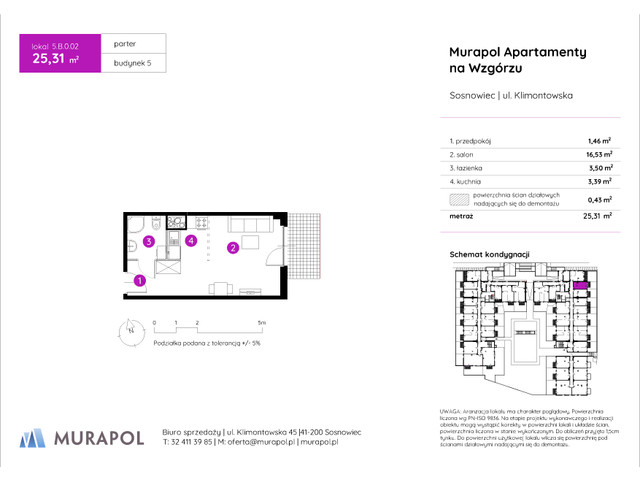 Mieszkanie w inwestycji Murapol Apartamenty Na Wzgórzu, symbol 5.B.0.02 » nportal.pl