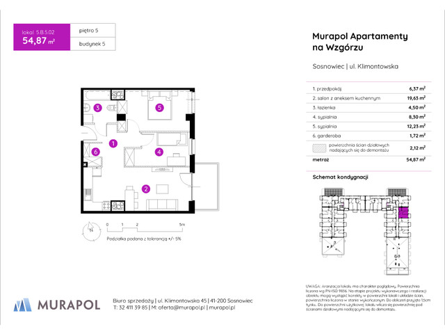 Mieszkanie w inwestycji Murapol Apartamenty Na Wzgórzu, symbol 5.B.5.02 » nportal.pl