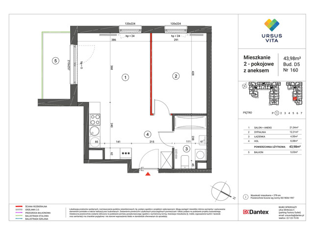 Mieszkanie w inwestycji Ursus Vita, symbol UV_D4D5-M160 » nportal.pl