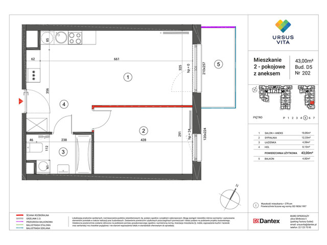 Mieszkanie w inwestycji Ursus Vita, symbol UV_D4D5-M202 » nportal.pl