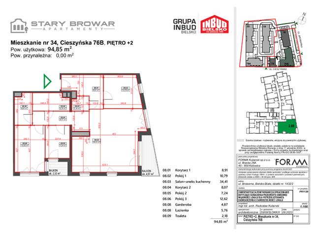 Mieszkanie w inwestycji Stary Browar Apartamenty, symbol A34 » nportal.pl