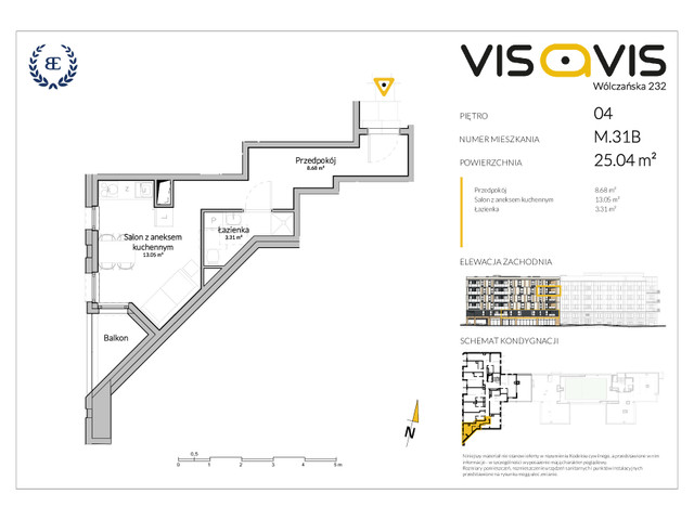 Mieszkanie w inwestycji VISAVIS, symbol 04.M.31B » nportal.pl