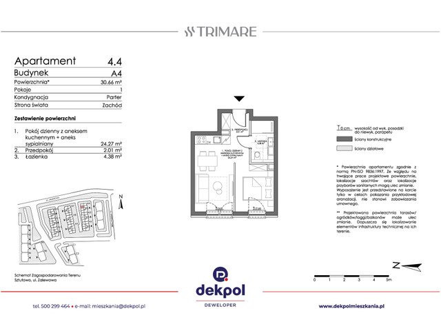 Mieszkanie w inwestycji TRIMARE, budynek Promocja!, symbol 4.4 » nportal.pl