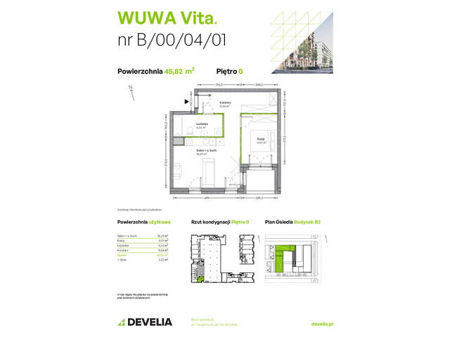 Mieszkanie w inwestycji WUWA Vita, symbol B.00.04.01 » nportal.pl