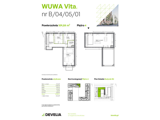 Mieszkanie w inwestycji WUWA Vita, symbol B.04.05.01 » nportal.pl