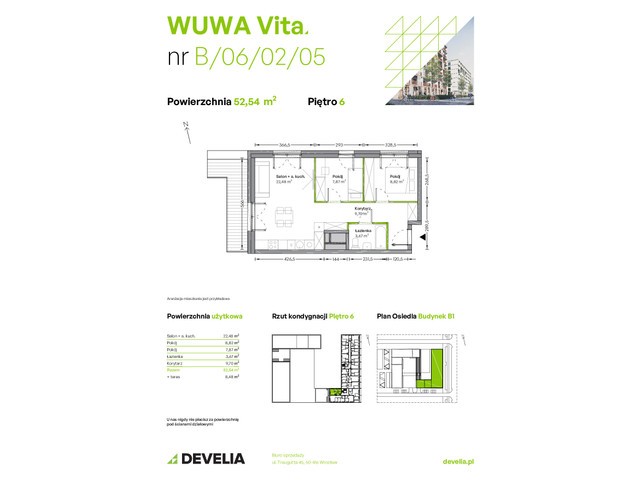 Mieszkanie w inwestycji WUWA Vita, symbol B.06.02.05 » nportal.pl