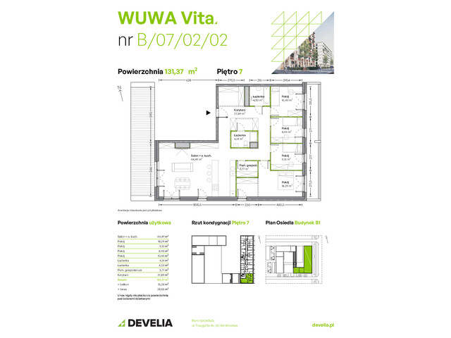 Mieszkanie w inwestycji WUWA Vita, symbol B.07.02.02 » nportal.pl