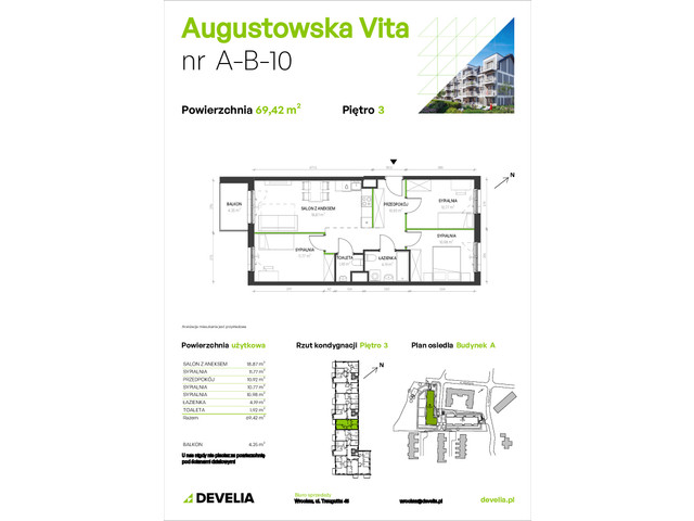 Mieszkanie w inwestycji Augustowska Vita, symbol A/B/10 » nportal.pl