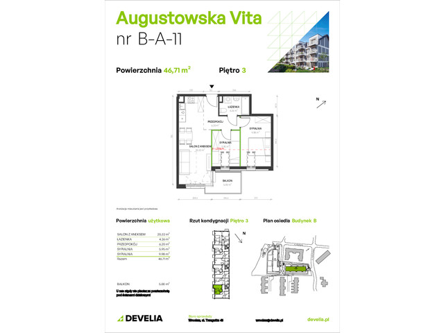Mieszkanie w inwestycji Augustowska Vita, symbol B/A/11 » nportal.pl