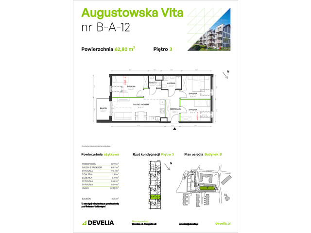 Mieszkanie w inwestycji Augustowska Vita, symbol B/A/12 » nportal.pl