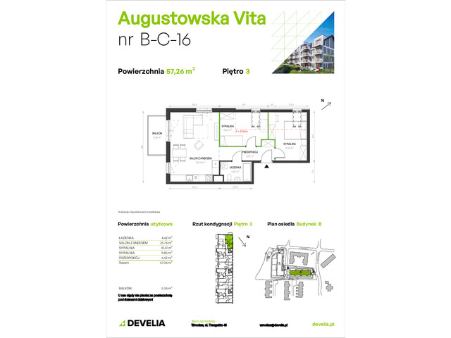 Mieszkanie w inwestycji Augustowska Vita, symbol B/C/16 » nportal.pl