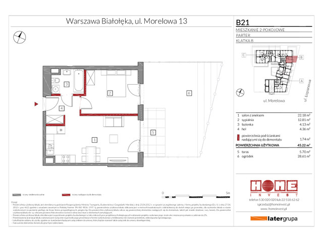 Mieszkanie w inwestycji Przystań Żerań, symbol A05 » nportal.pl