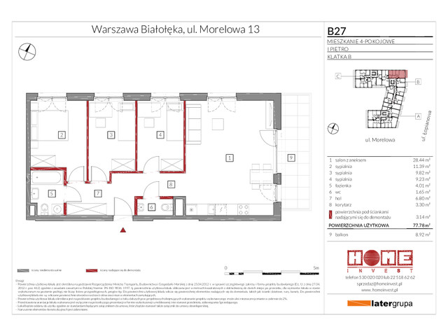 Mieszkanie w inwestycji Przystań Żerań, symbol B26 » nportal.pl